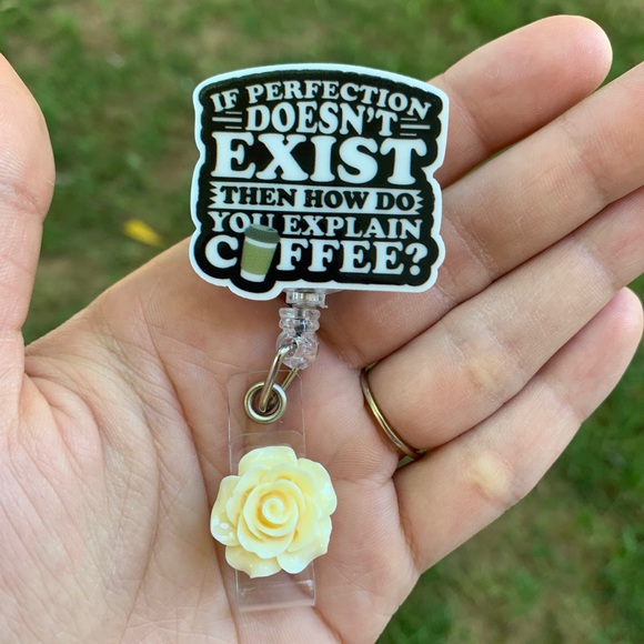 Coffee ☕️ Badge Holder - Picture 3 of 6